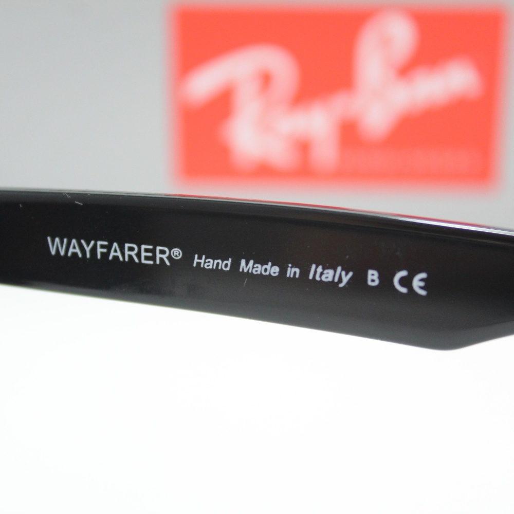 RAY-BAN 2140 1158/R5 FLECK EDITION WAYFARER - Picture 6 of 7